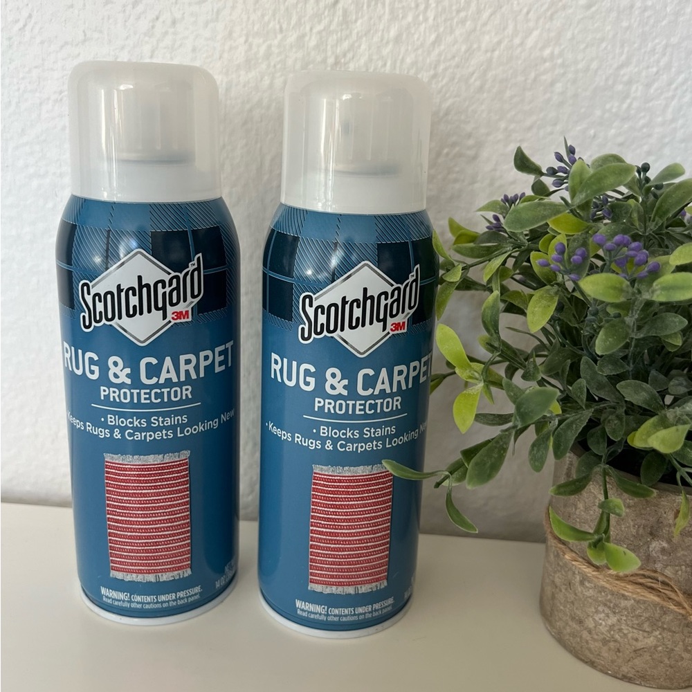 2 Scotchgard Rug & Carpet Protector Spray, Carpet & Rug Cleaners 14 oz, 2 Pack